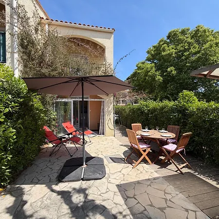 T2 Plein Sud Jardin 4 Pers Proche Clim Pkg 公寓 拉隆德莱丝莫里斯