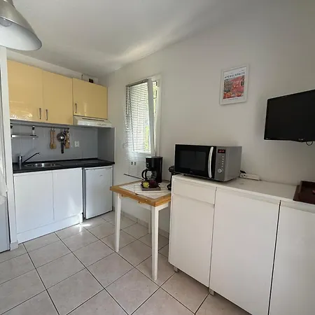 T2 Plein Sud Jardin 4 Pers Proche Clim Pkg 公寓 拉隆德莱丝莫里斯